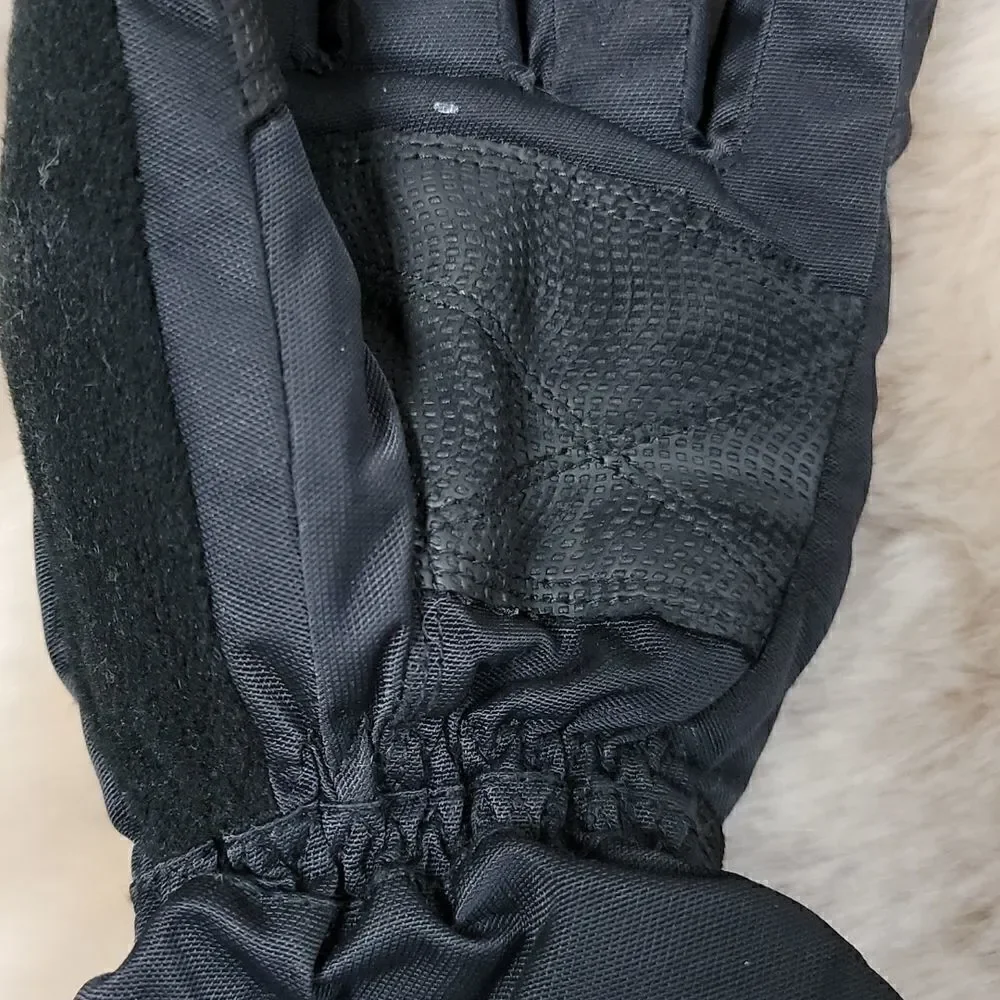 HEAD YOUTH BLACK SKI/SNOWBOARD GLOVES